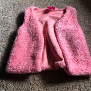 Little girls sweater vest